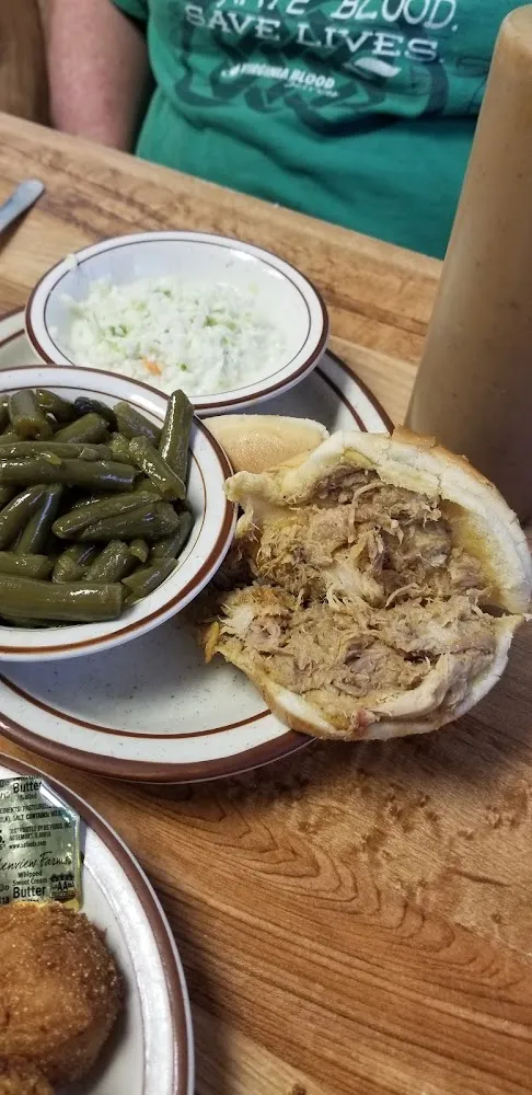 Minced Inside Pork Sandwich